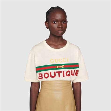 t-shirt femme gucci|Gucci t shirt fedex.